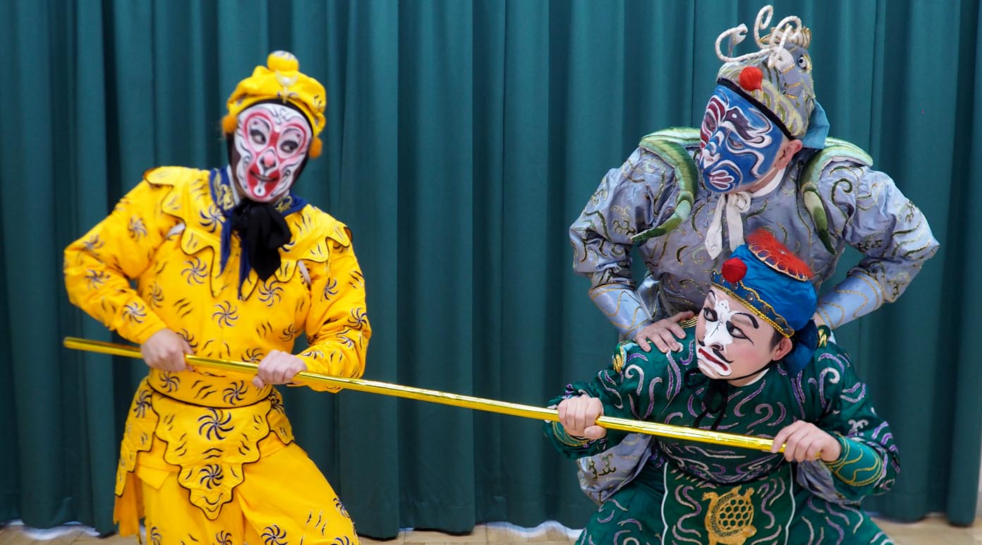 孫悟空：石山雄太、蝦将軍：小林孝徳、亀元帥：劉佳