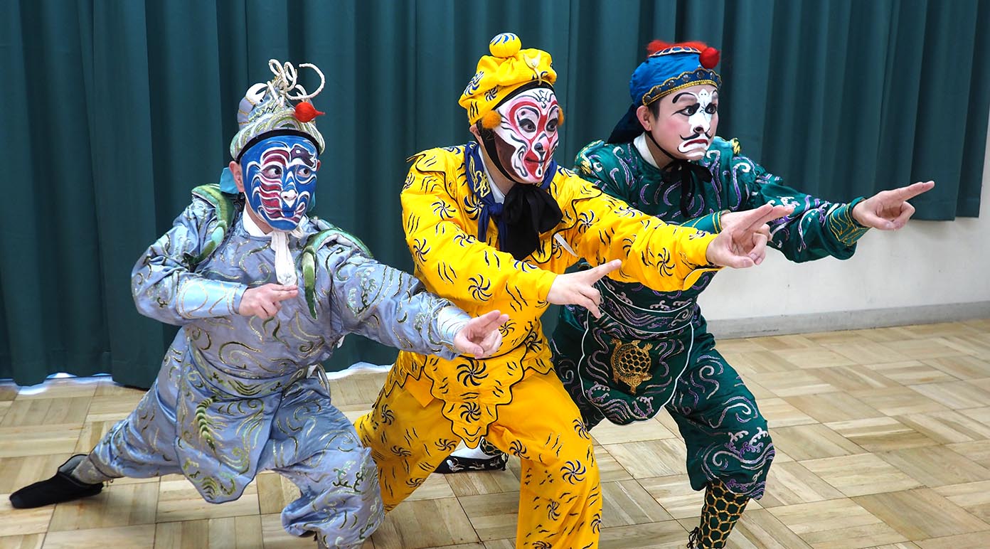 蝦将軍：小林孝徳、孫悟空：石山雄太、亀元帥：劉佳