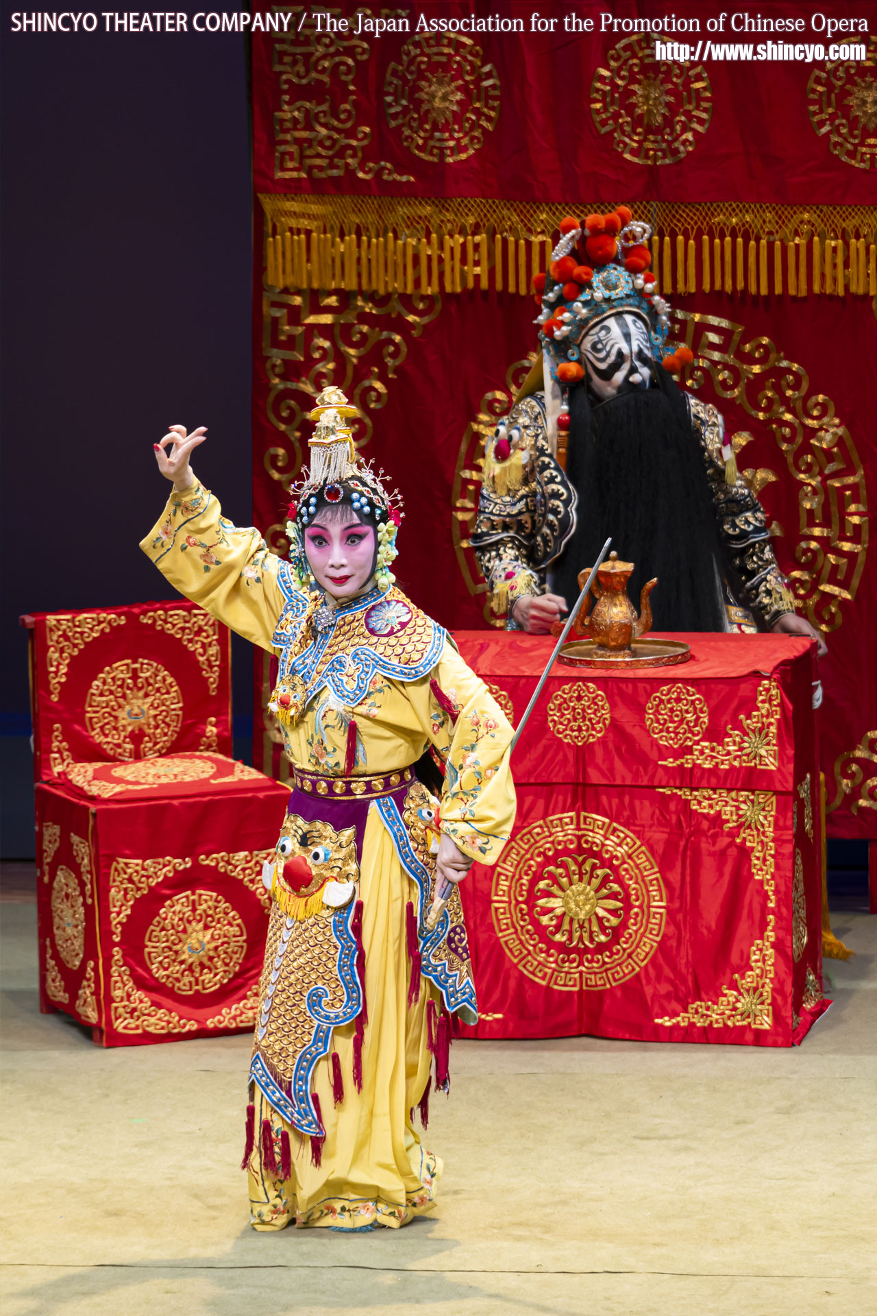 京劇　覇王別姫（虞姫：劉妍、項羽：張春祥）